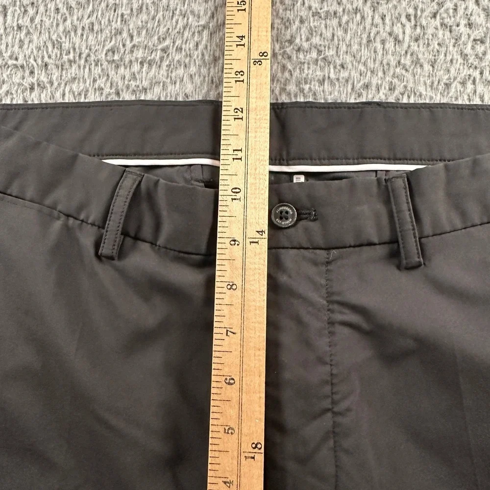 J.Lindeberg Pants Mens‎ 36x30 Black Slim Stretch Tech Chino Golf Performance